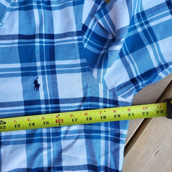 Polo Men's Cotton flannel button up shirt - Picture 7 of 7